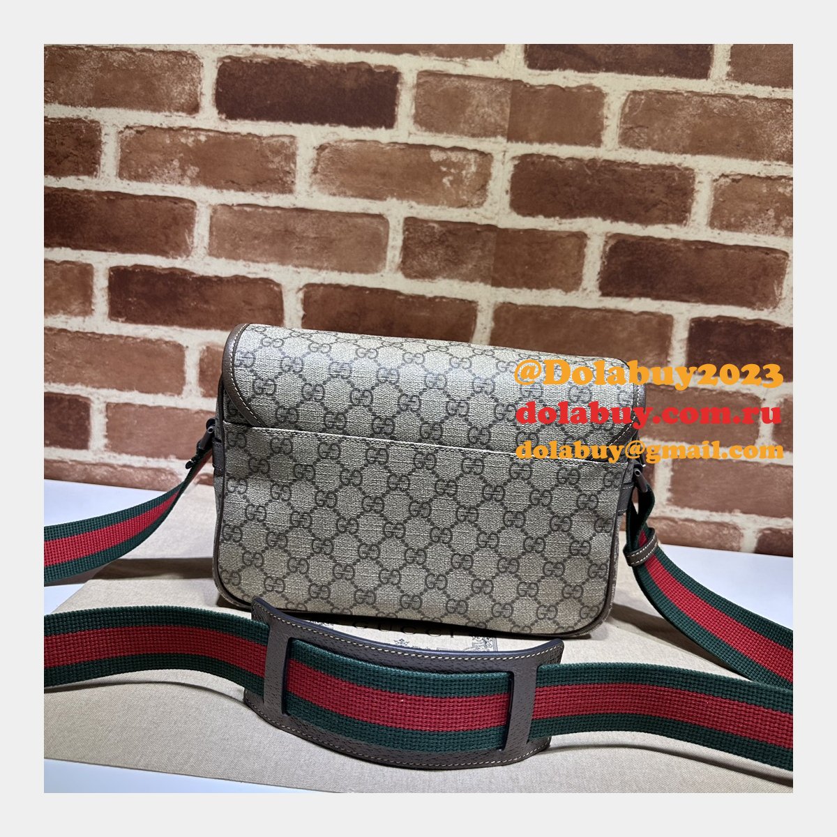 G*u*i designer 760123 mens messenger replica bag