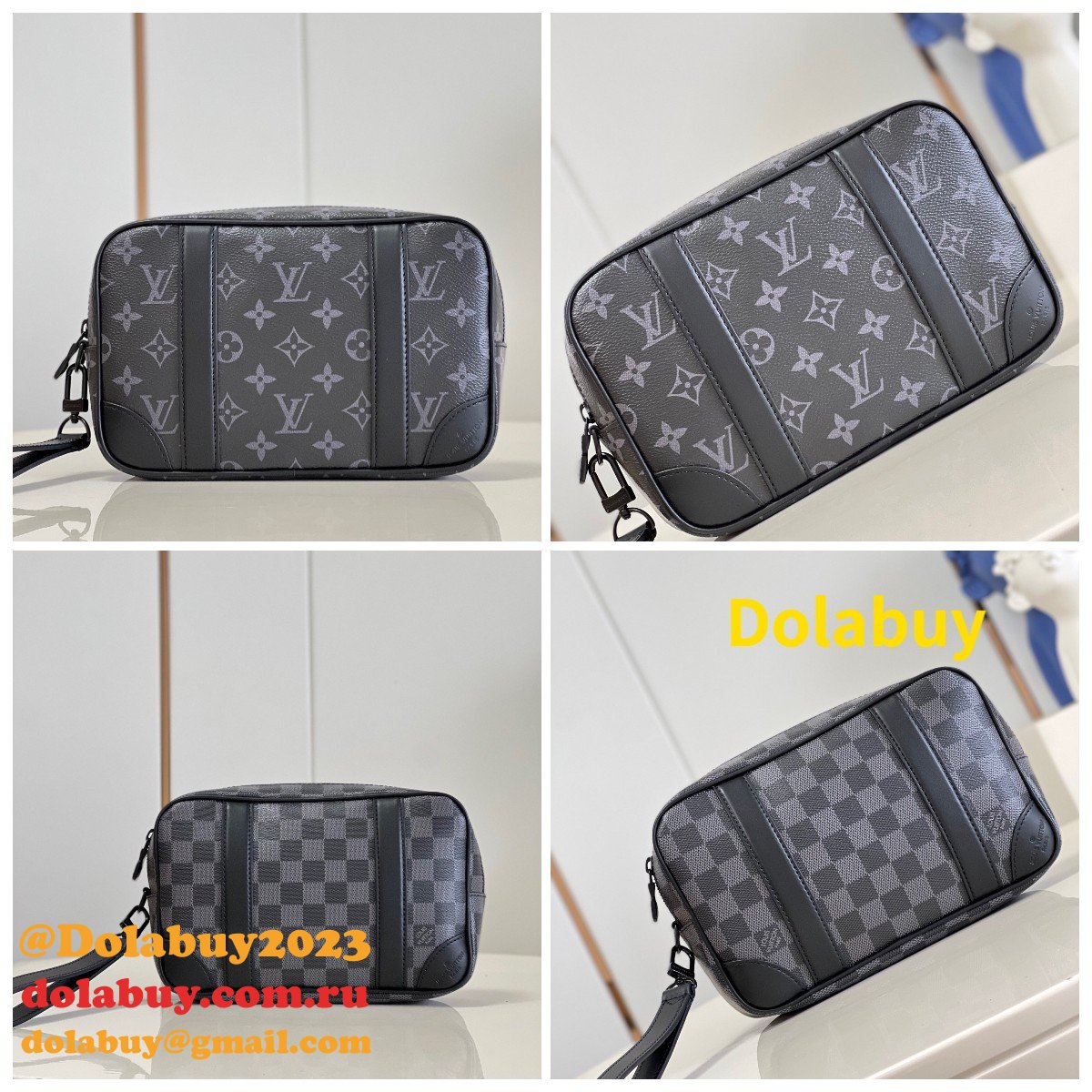 Louis Vuitton UK M82076/M60501 Pochette Kasai Designer Bag