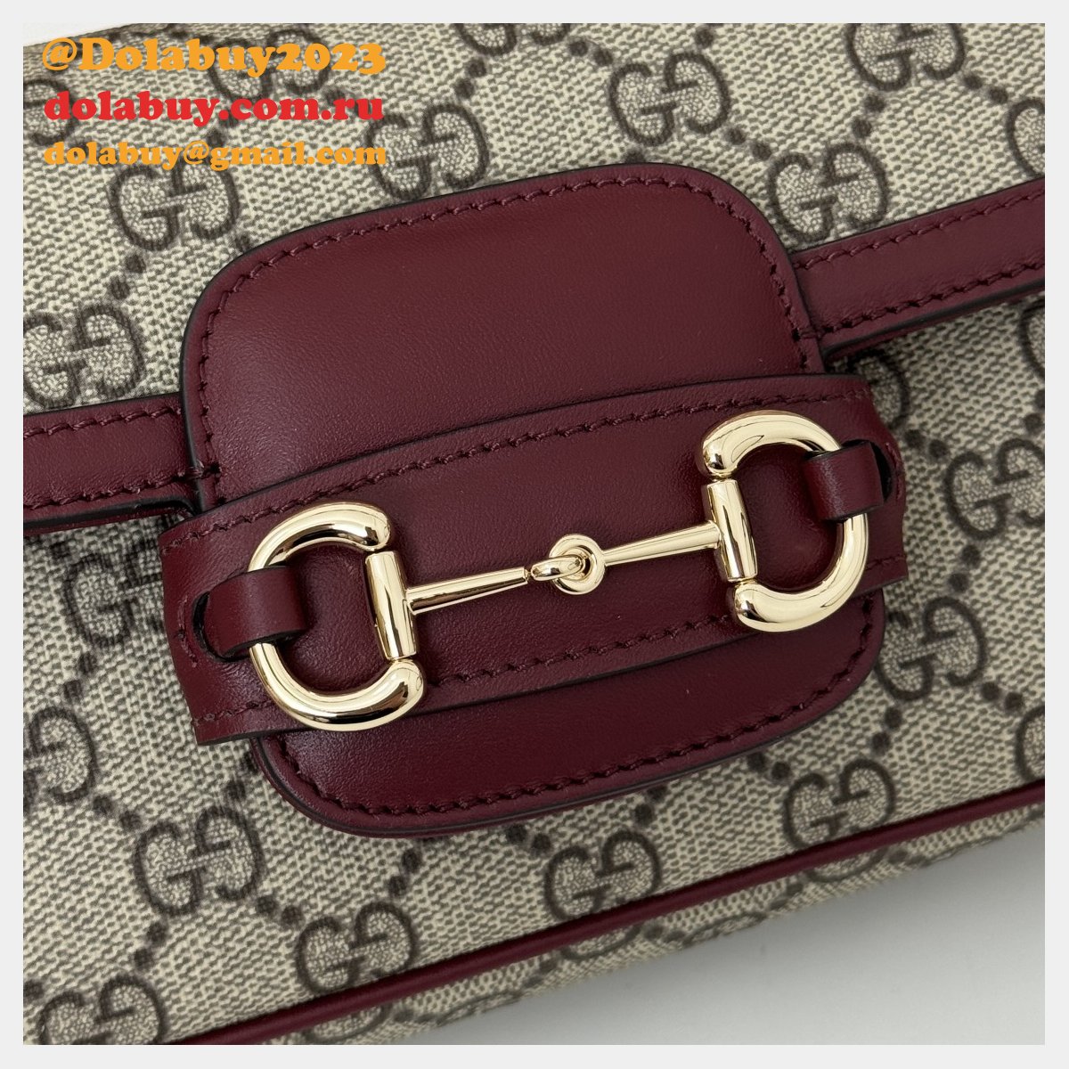 designer G*u*i horsebit duplicate shoulder 815206 7 star bag