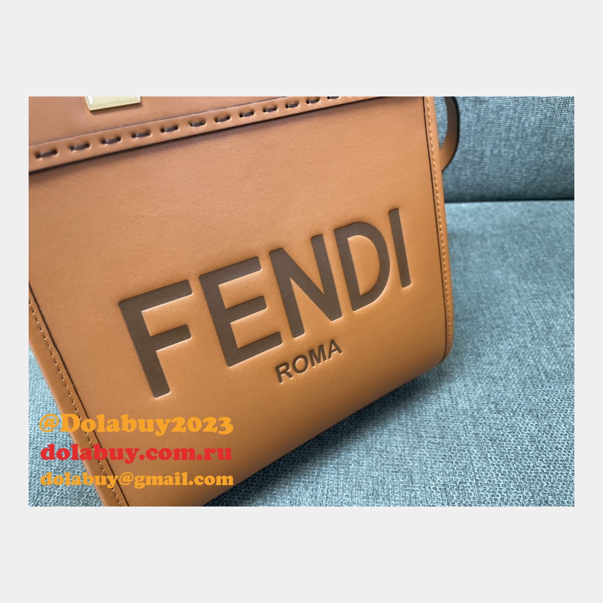 replica top quality F**di tote sunshine mini handbag