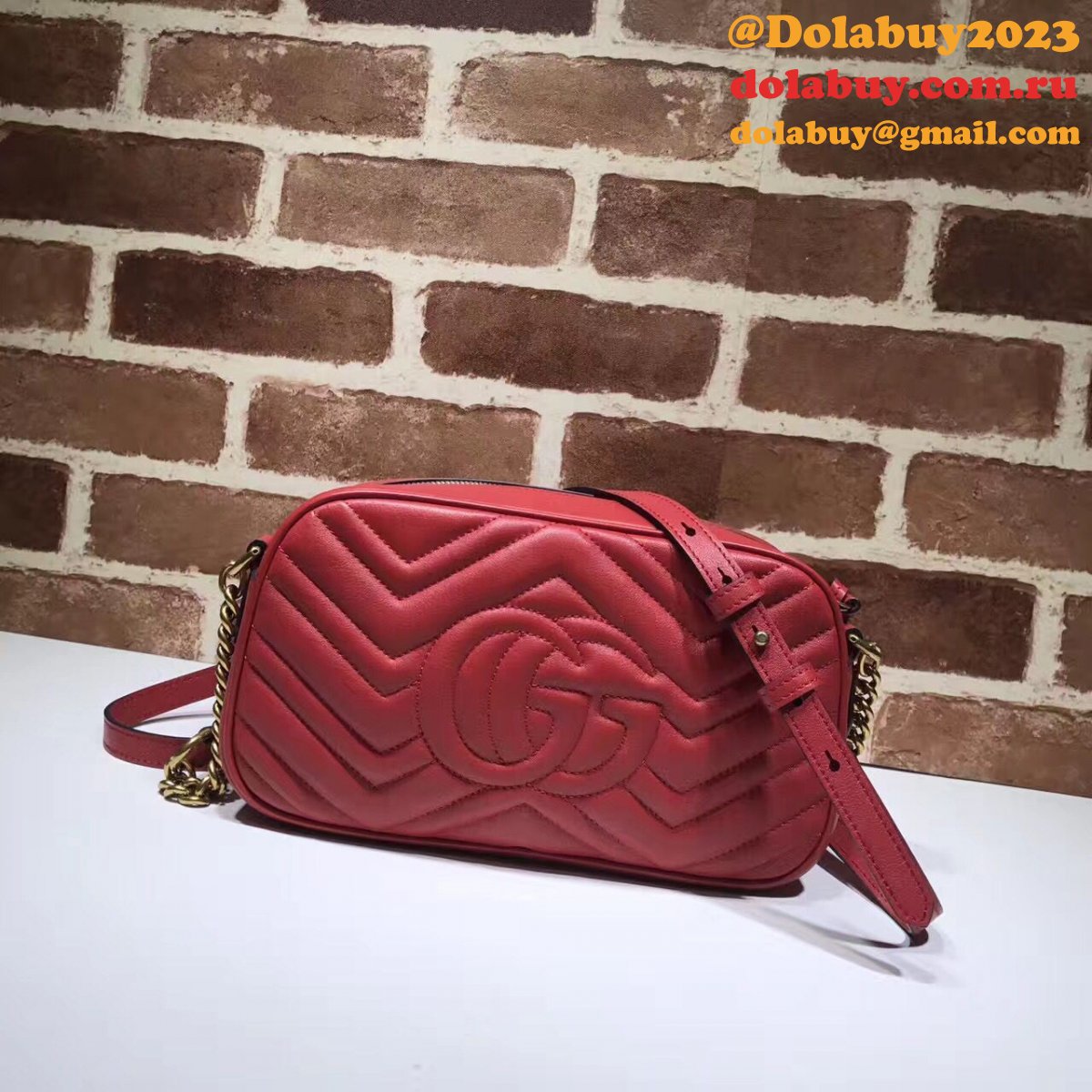 luxury G*u*i fake 447632 gg marmont crossbody bags for women