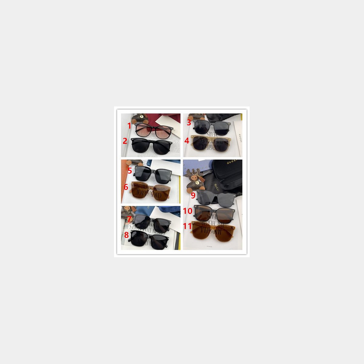 luxury G*u*i 62025/25520/92026/32025/9369 sunglasses