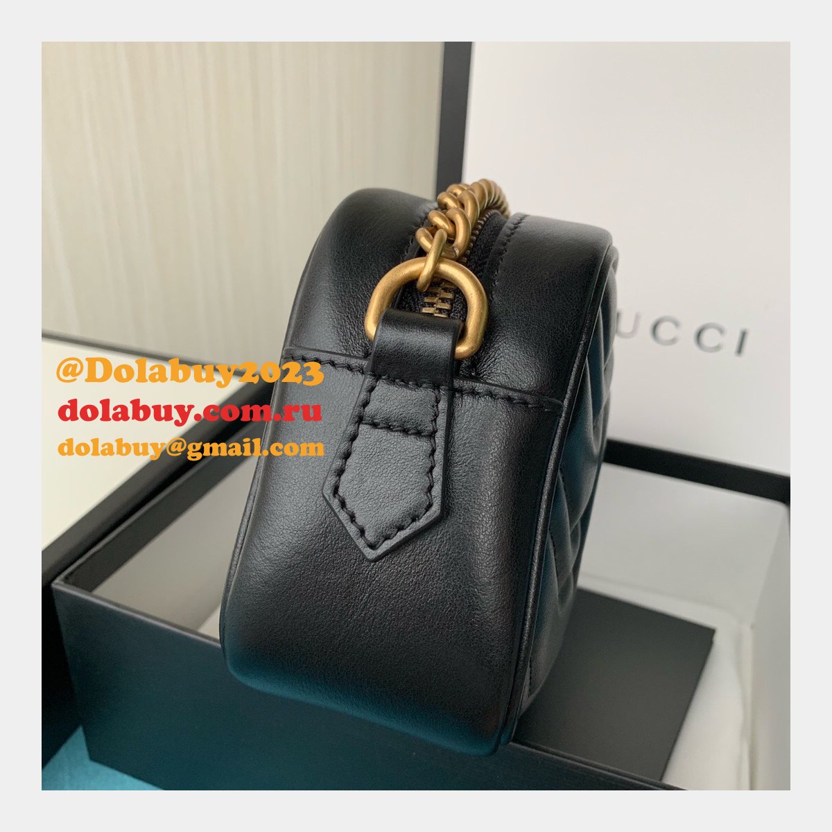 G*u*i replica gg marmont matelassé mini 448065 bag