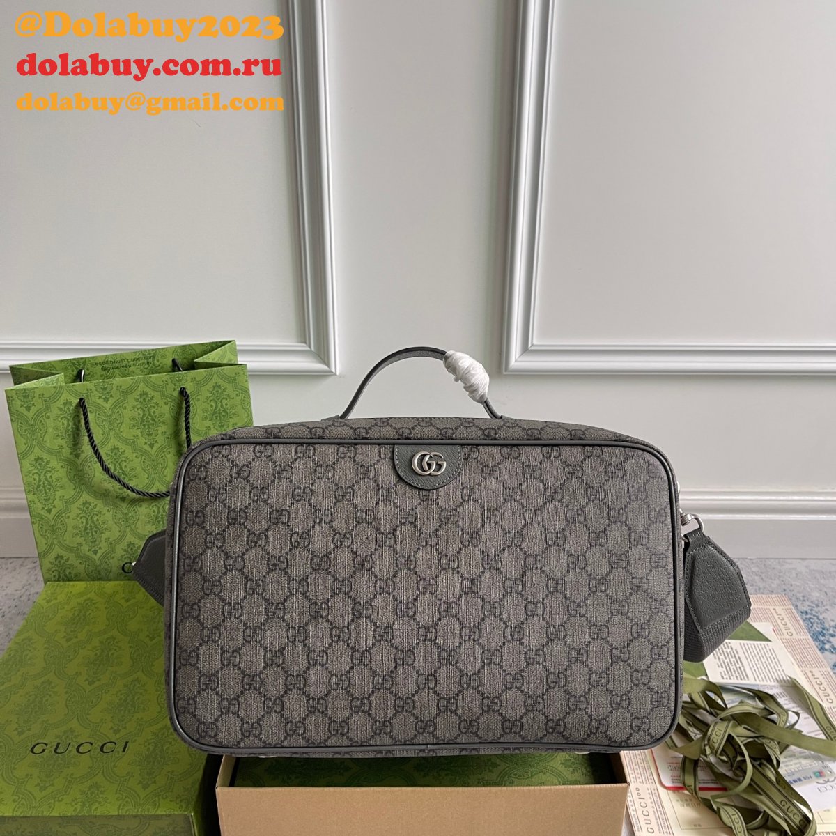 top quality G*u*i savoy shoe case supreme 752587