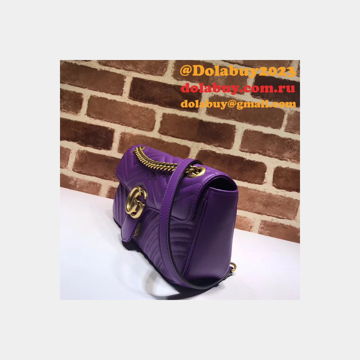 G*u*i gg marmont replica 443497 ladies shoulder bag