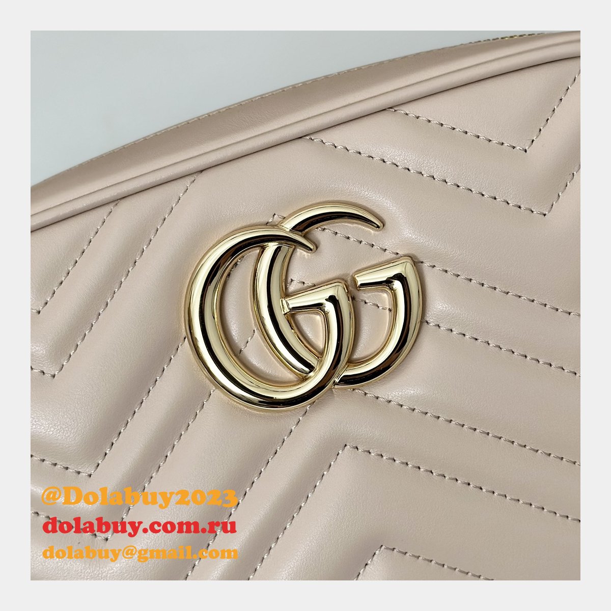 G*u*i replicas gg marmont 447632 pink shoulder best bag