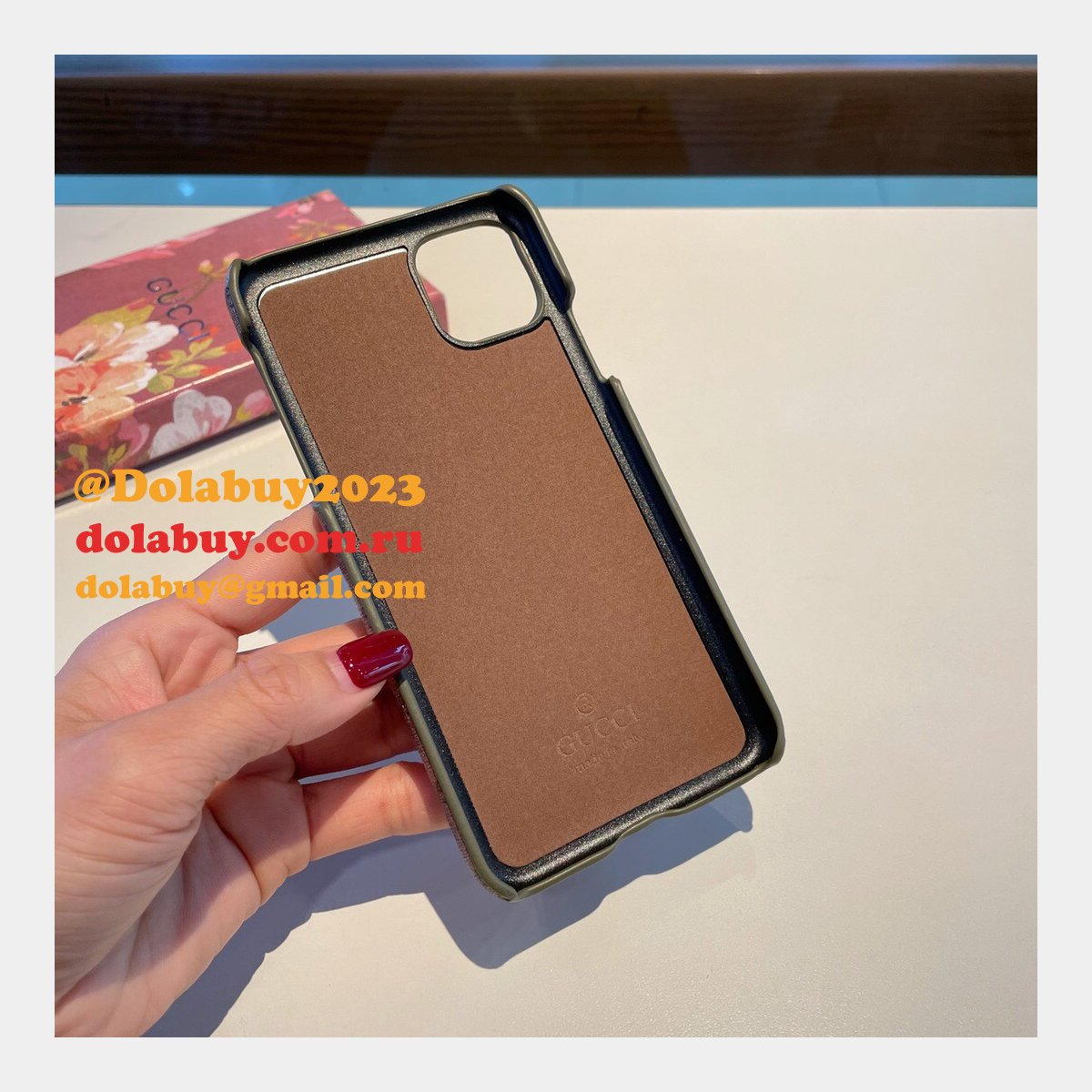 shop G*u*i iphone case on dolabuy china