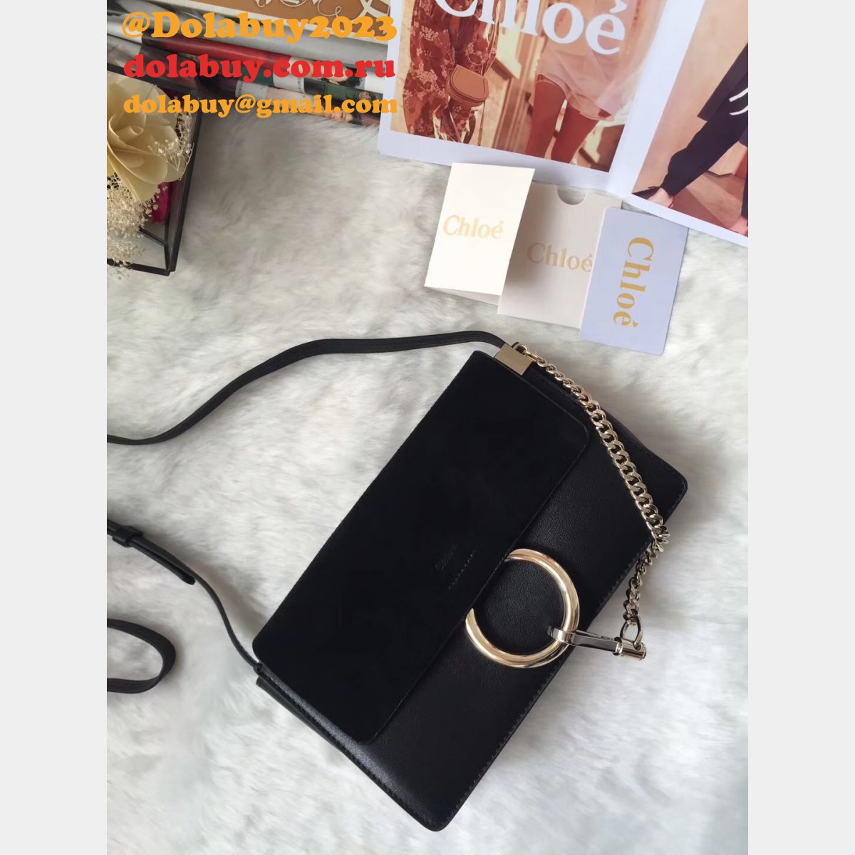 designer 1:1 replica Ch10e faye bag on china sale