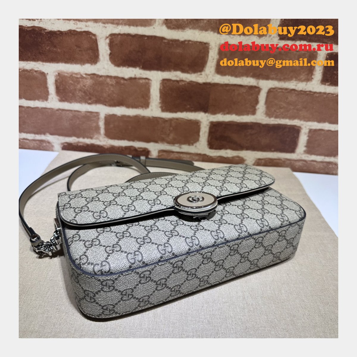 G*u*i designer 739721 petite gg crossbody shoulder high quality fake bag