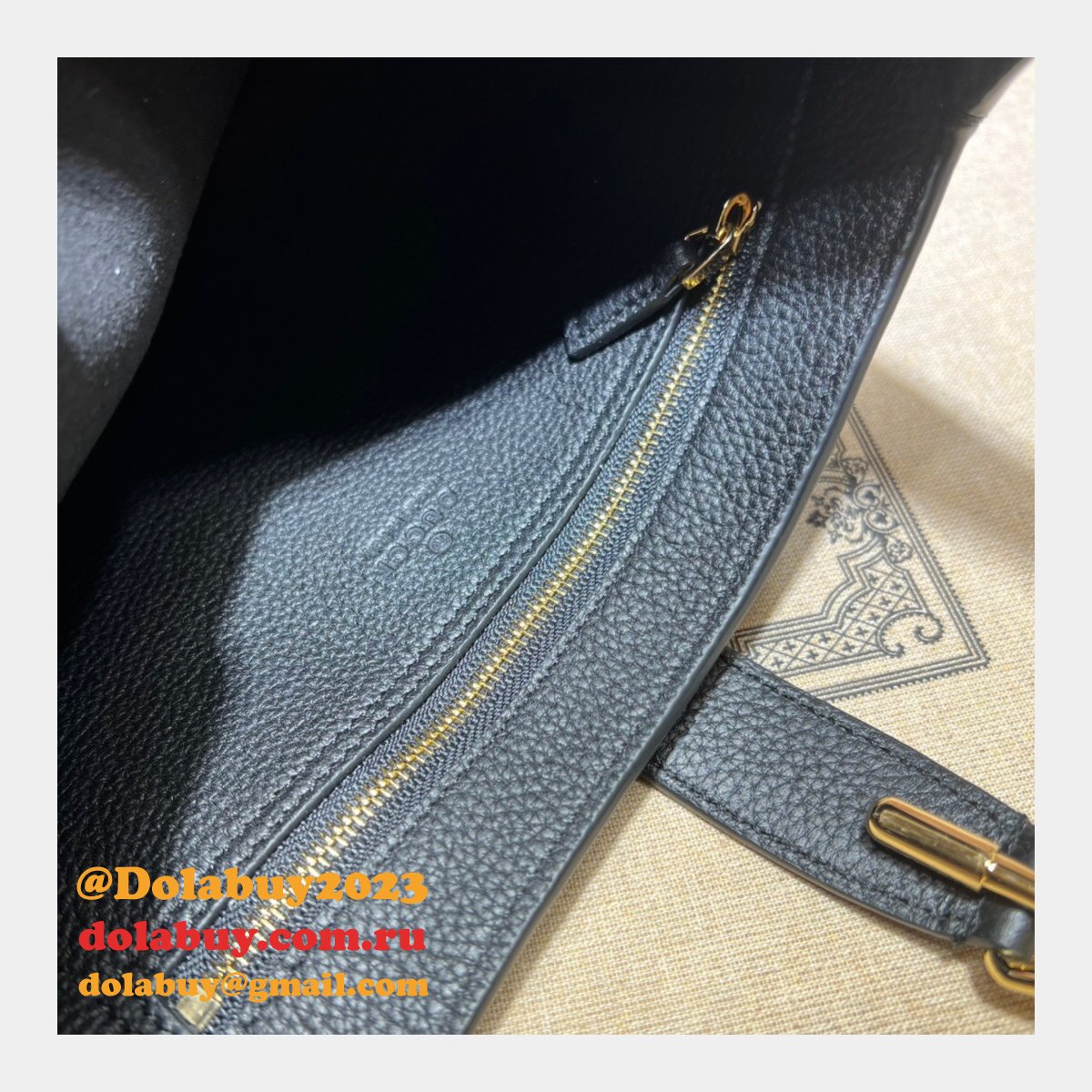 best quality fake G*u*i 636709 jackie 1961 natural grain bag