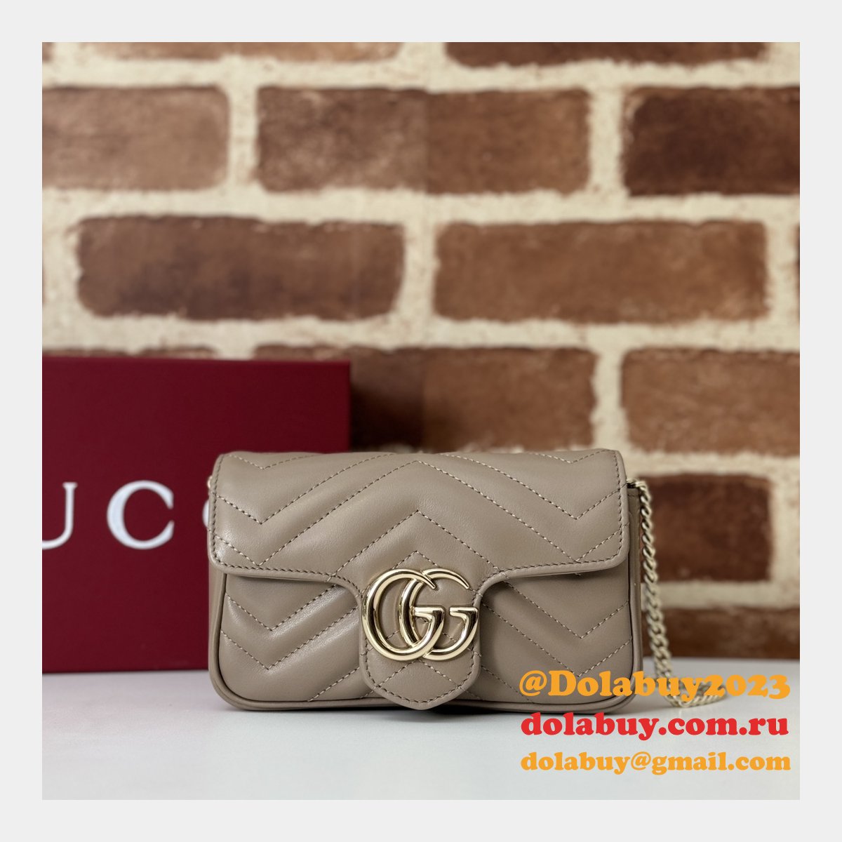 7 star G*u*i replicas 476433 gg marmont super crossbody bag