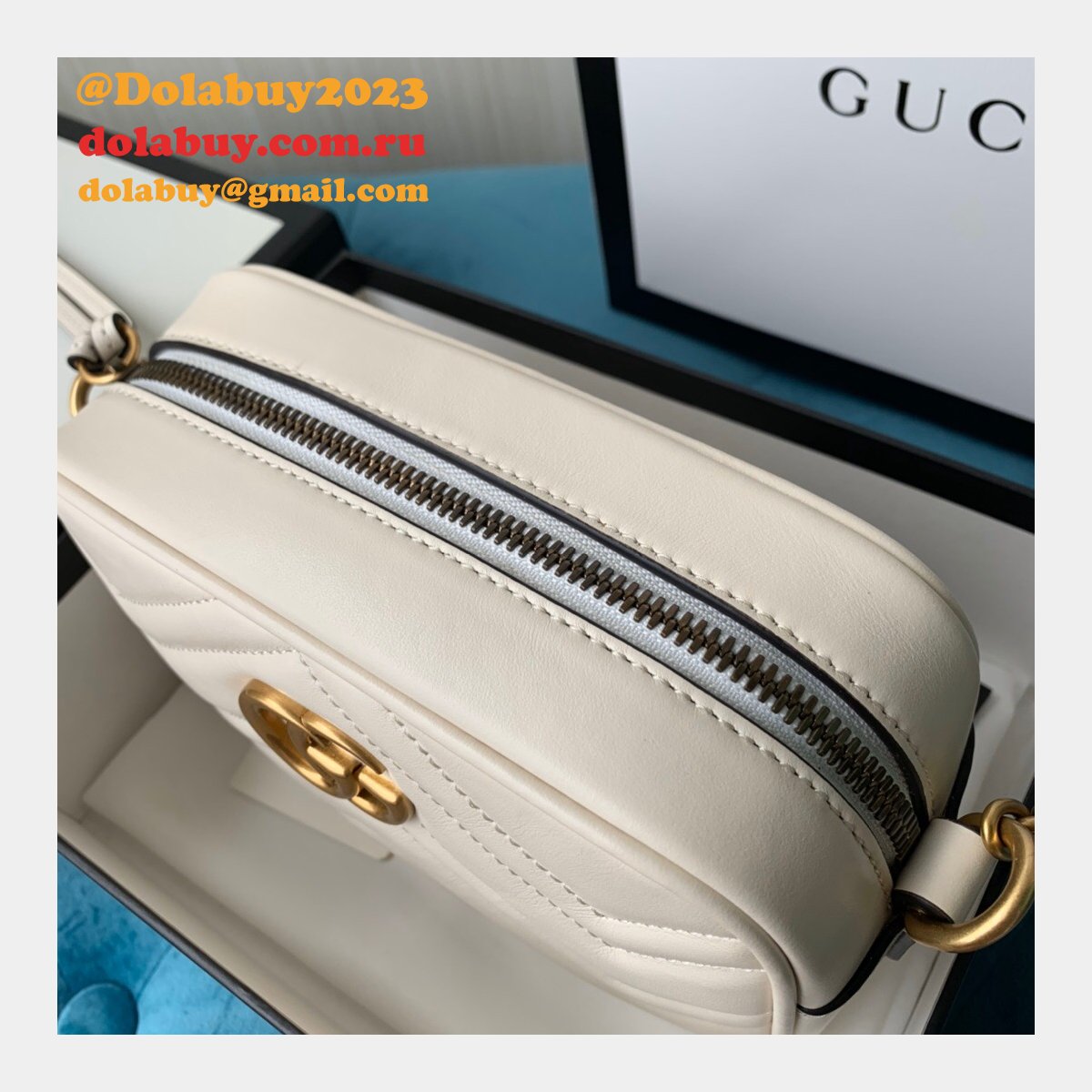 G*u*i replica gg marmont matelassé mini 448065 bag