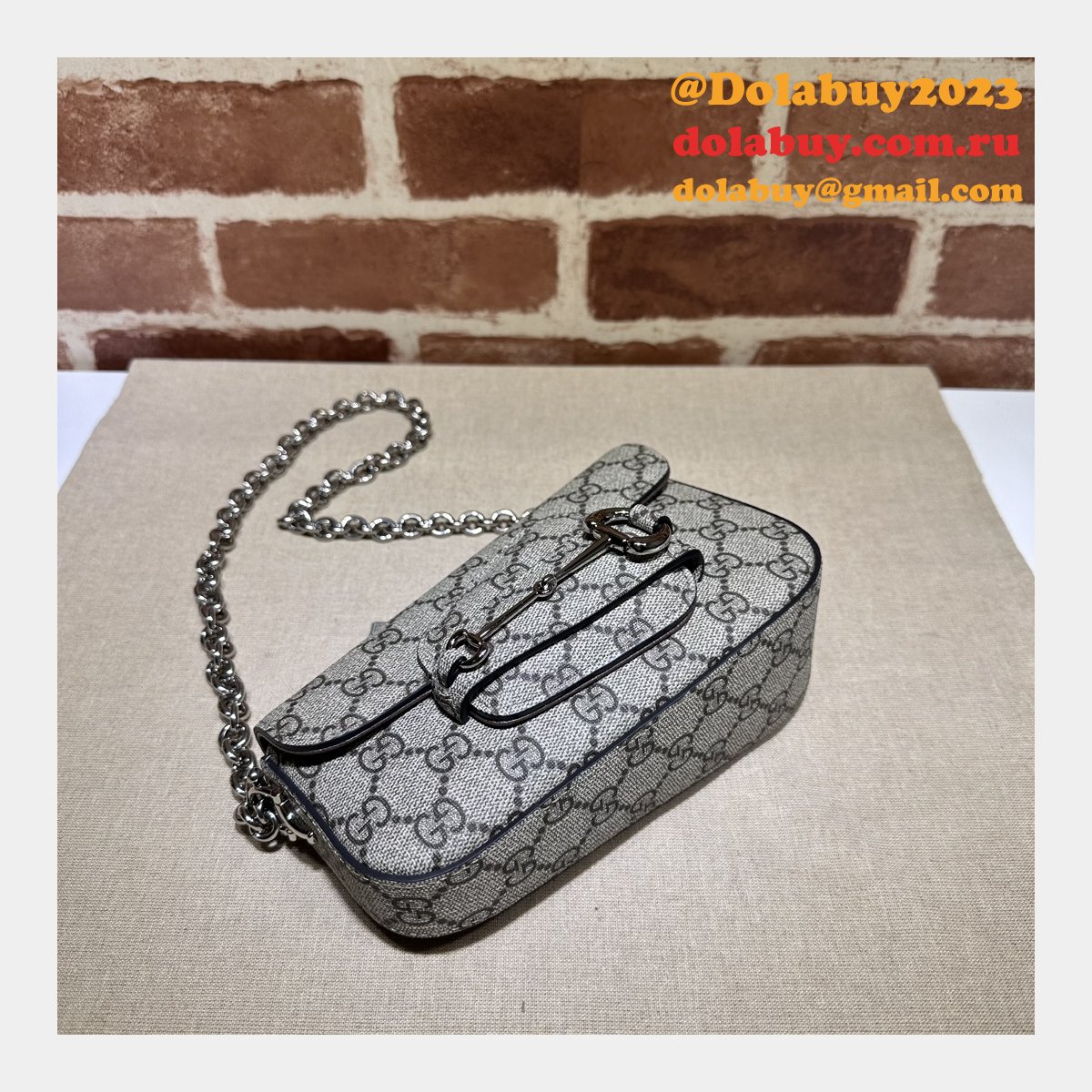 duplicate G*u*i horsebit 774209 knockoff 1955 shoulder designer bag