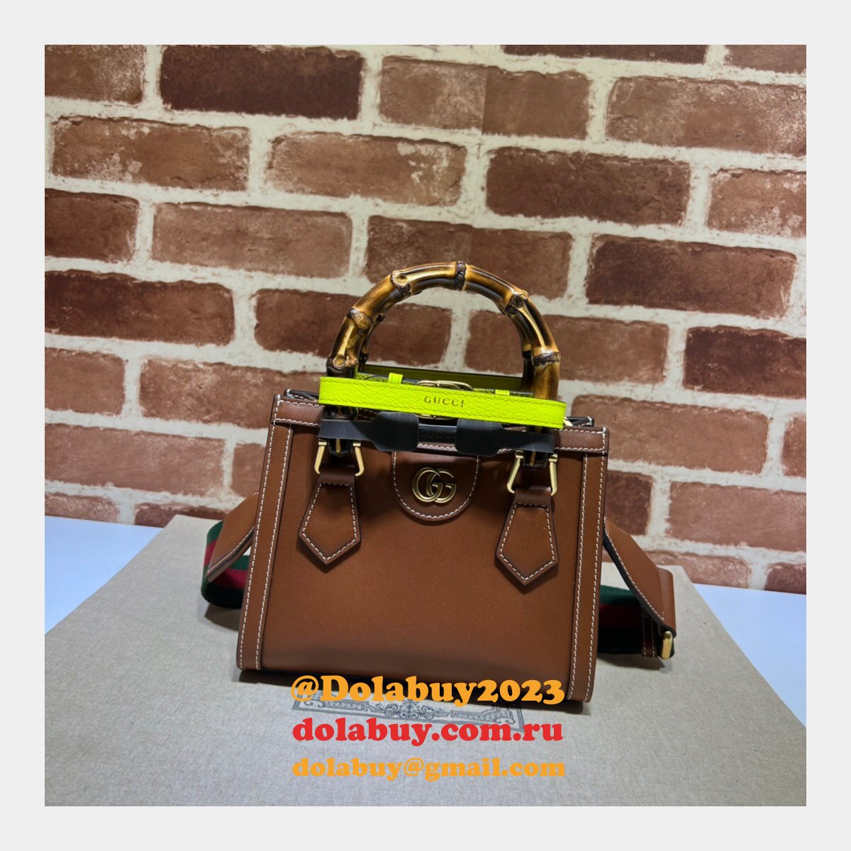 luxury cheap replica G*u*i diana 702732 tote bag