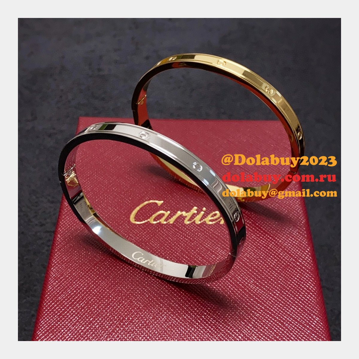 cheap 1:1 mirror Ca*t1er love bracelet wholesale