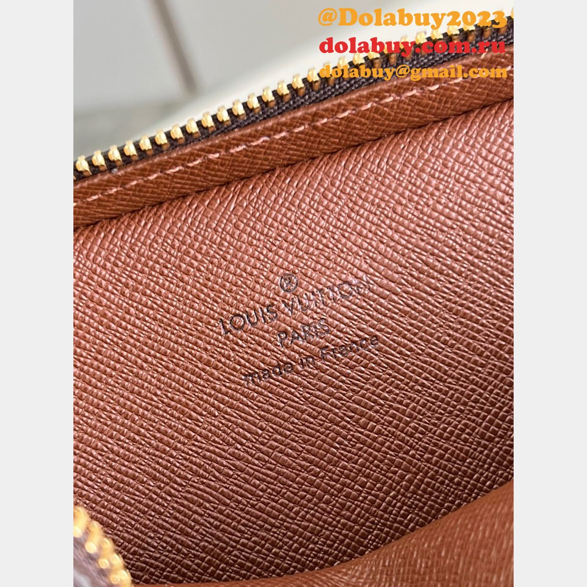 Designer Fake Louis Vuitton M45266 Monogram Canvas Danube Shoulder Bags Store