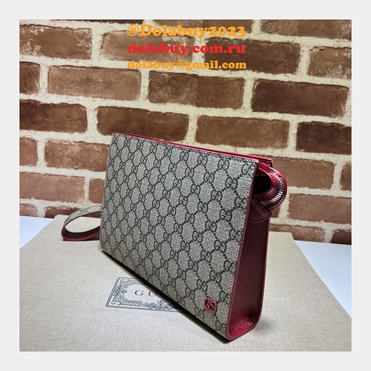 pouch 1:1 G*u*i clutches knockoff gg detai 768255 best bag