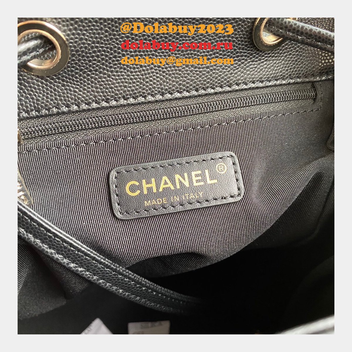 Best AS1371 White/Black High Quality Backpack Bag 21.5