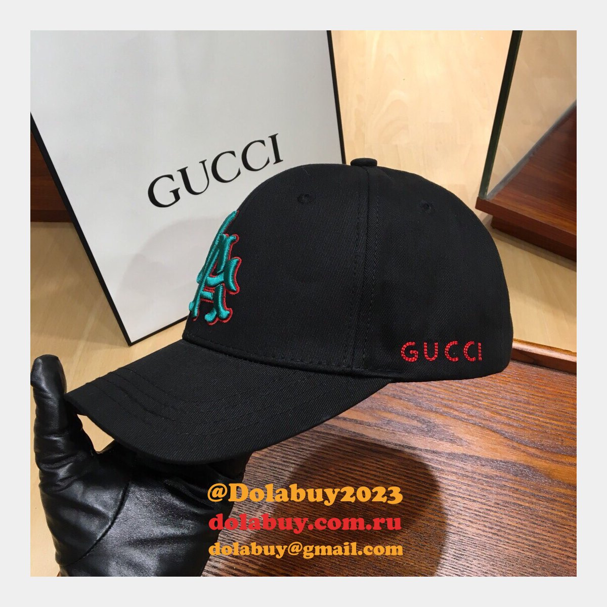 knockoff G*u*i new baseball cap