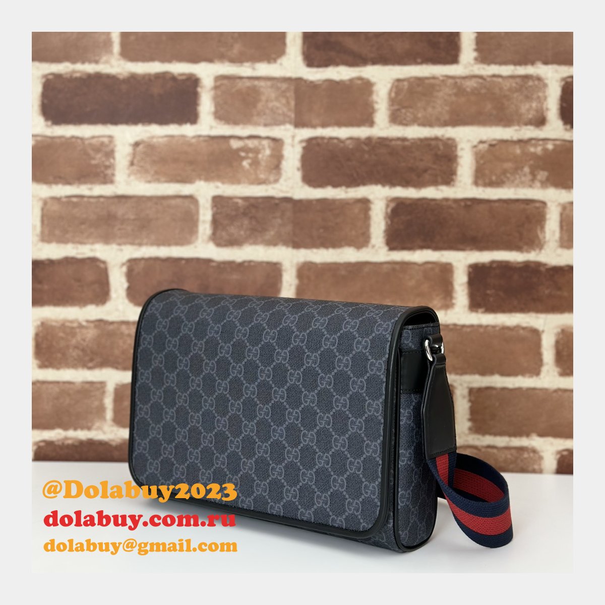 G*u*i replicas 792124 gg supreme crossbody ophidia men bag