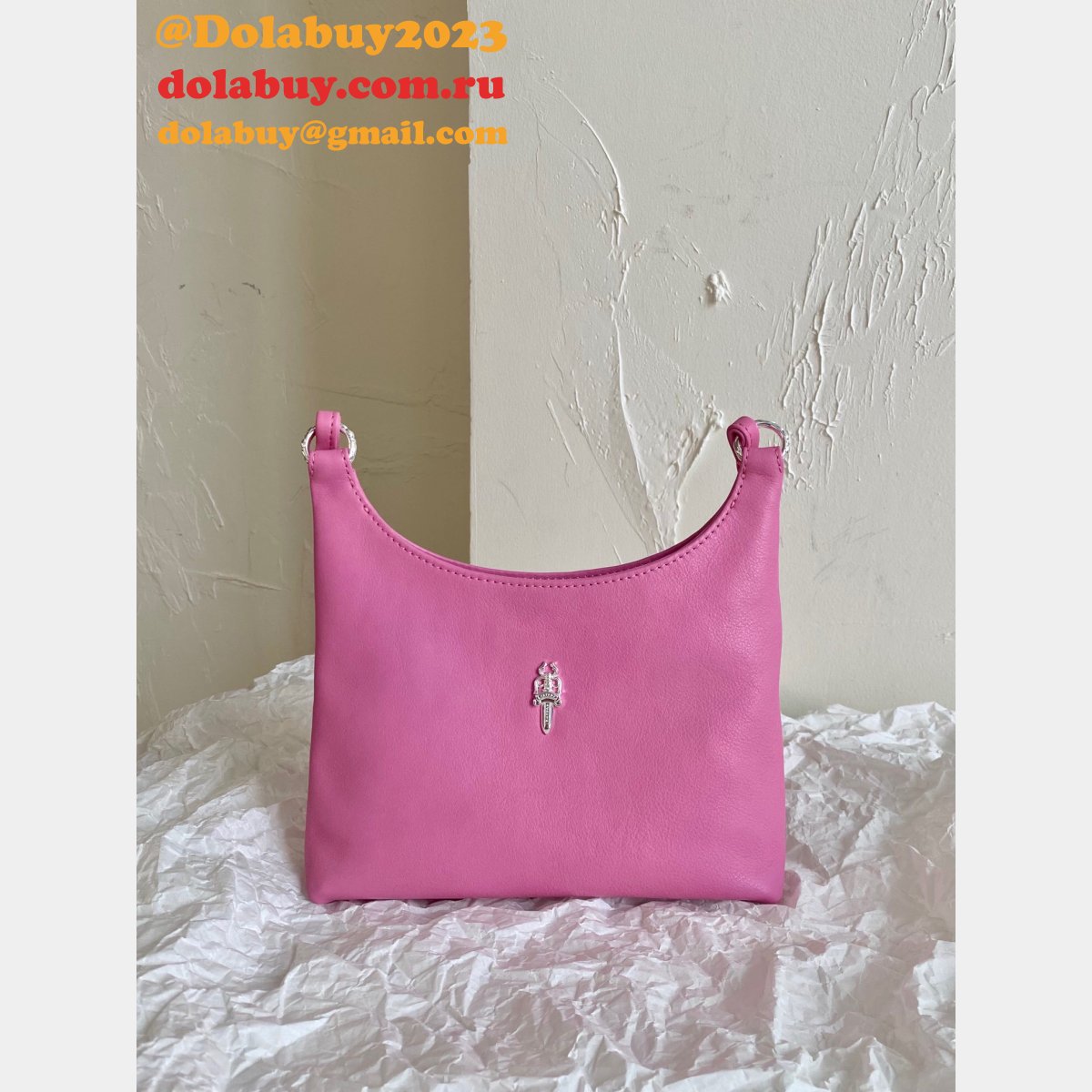 designer Ch*0me He**ts replica cheap viv silver hardware bags