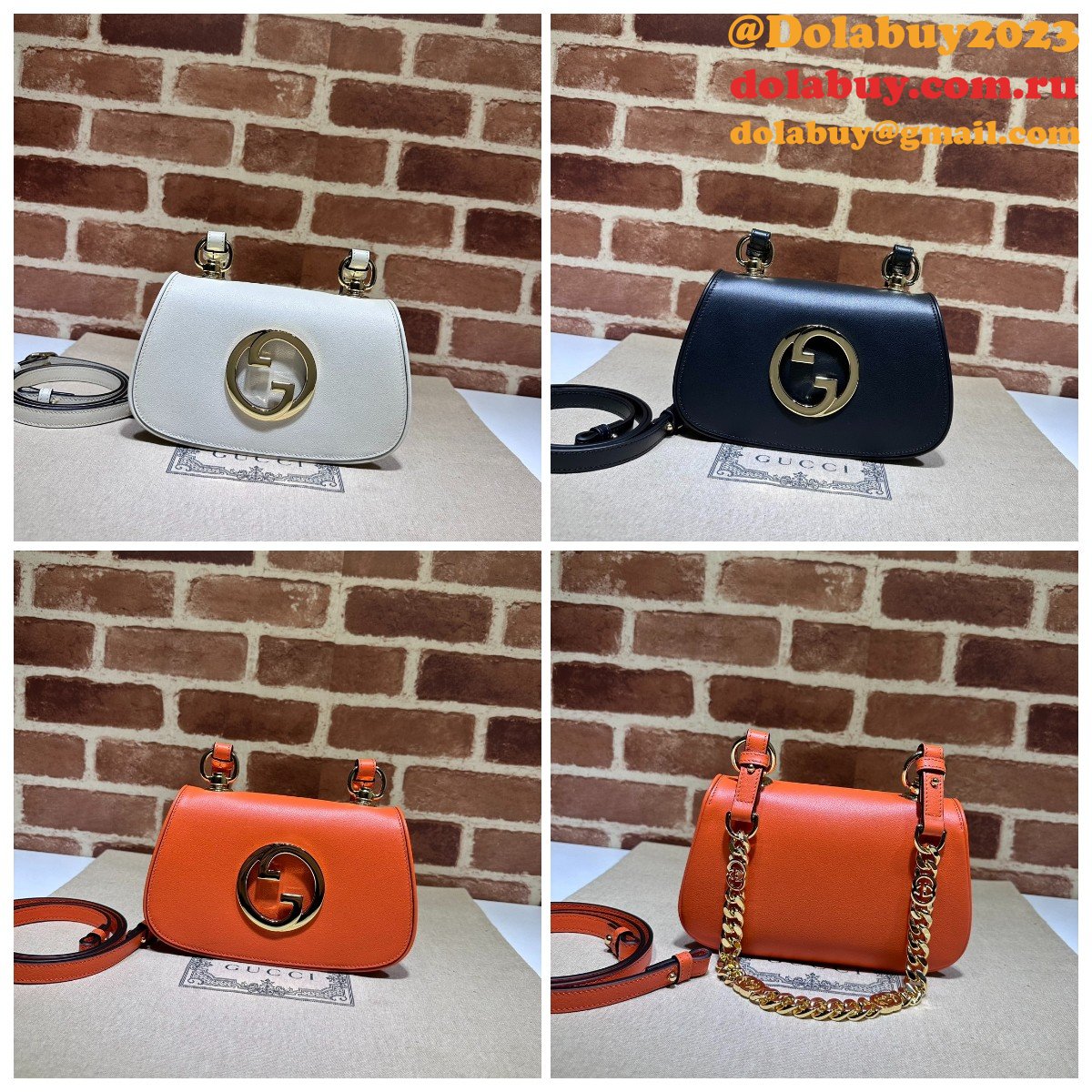 G*u*i aaa+ blondie chain shoulder 724645 wholesale bag
