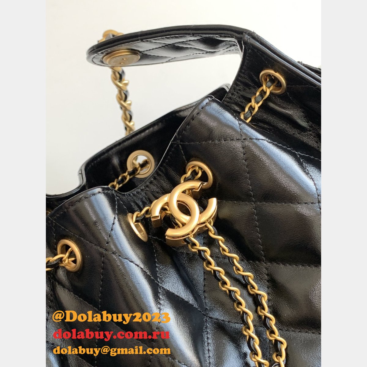 Top Quality CC AS5293 Hobo Calf Leather Handbag