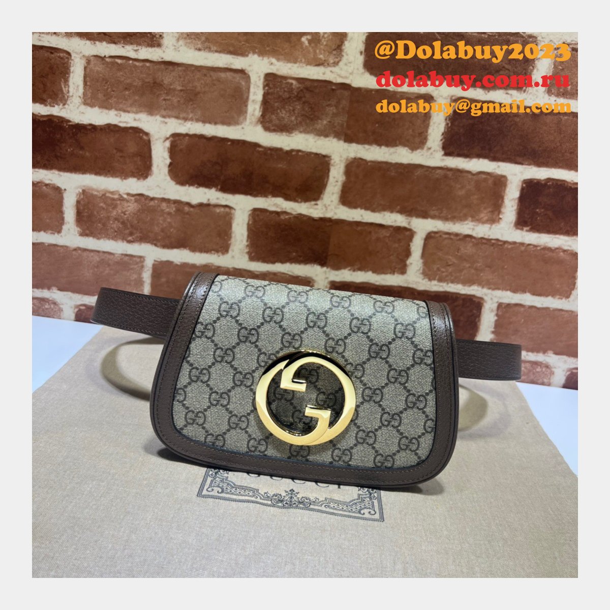 best fake G*u*i belt 703807 bag