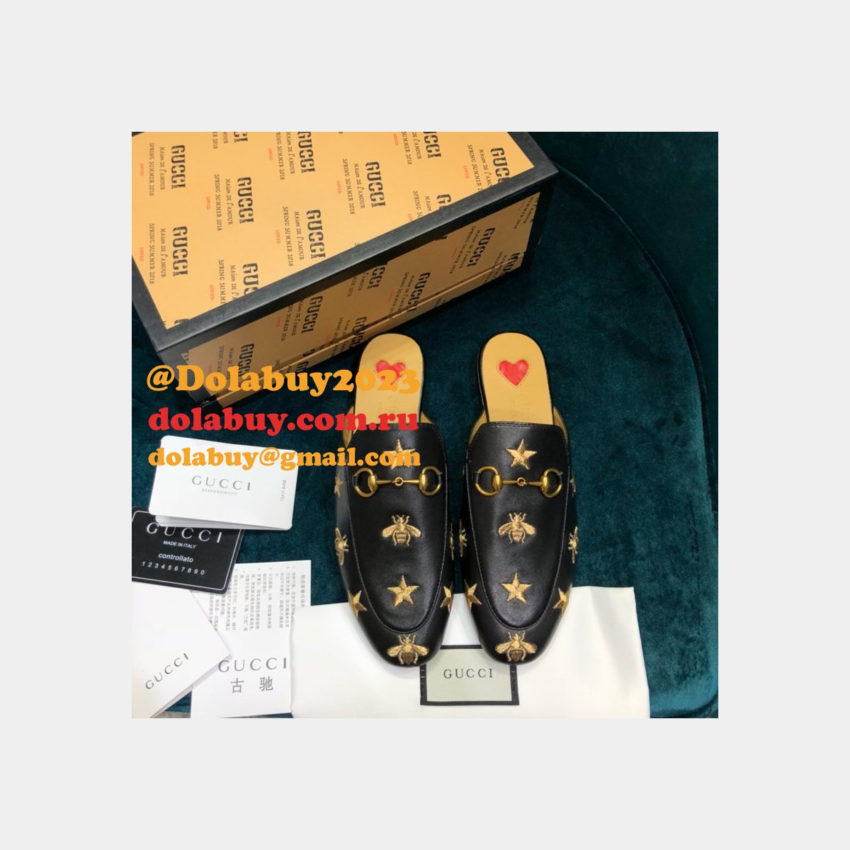 top G*u*i loafers slipper 001