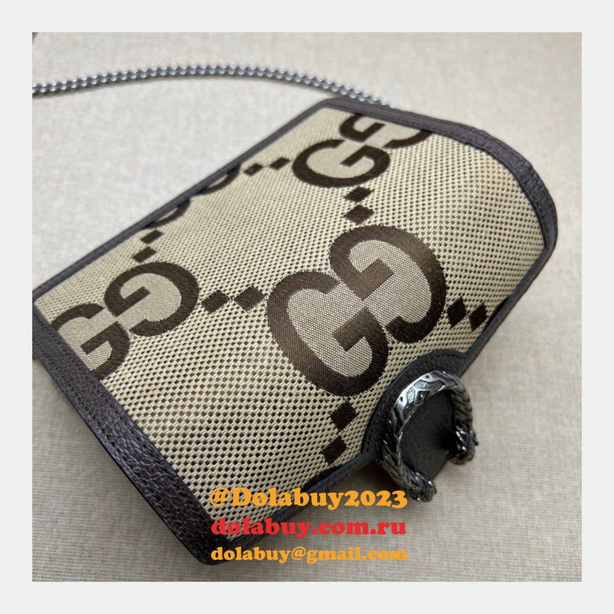 G*u*i top quality dionysus 476432 gg supreme super replica bag