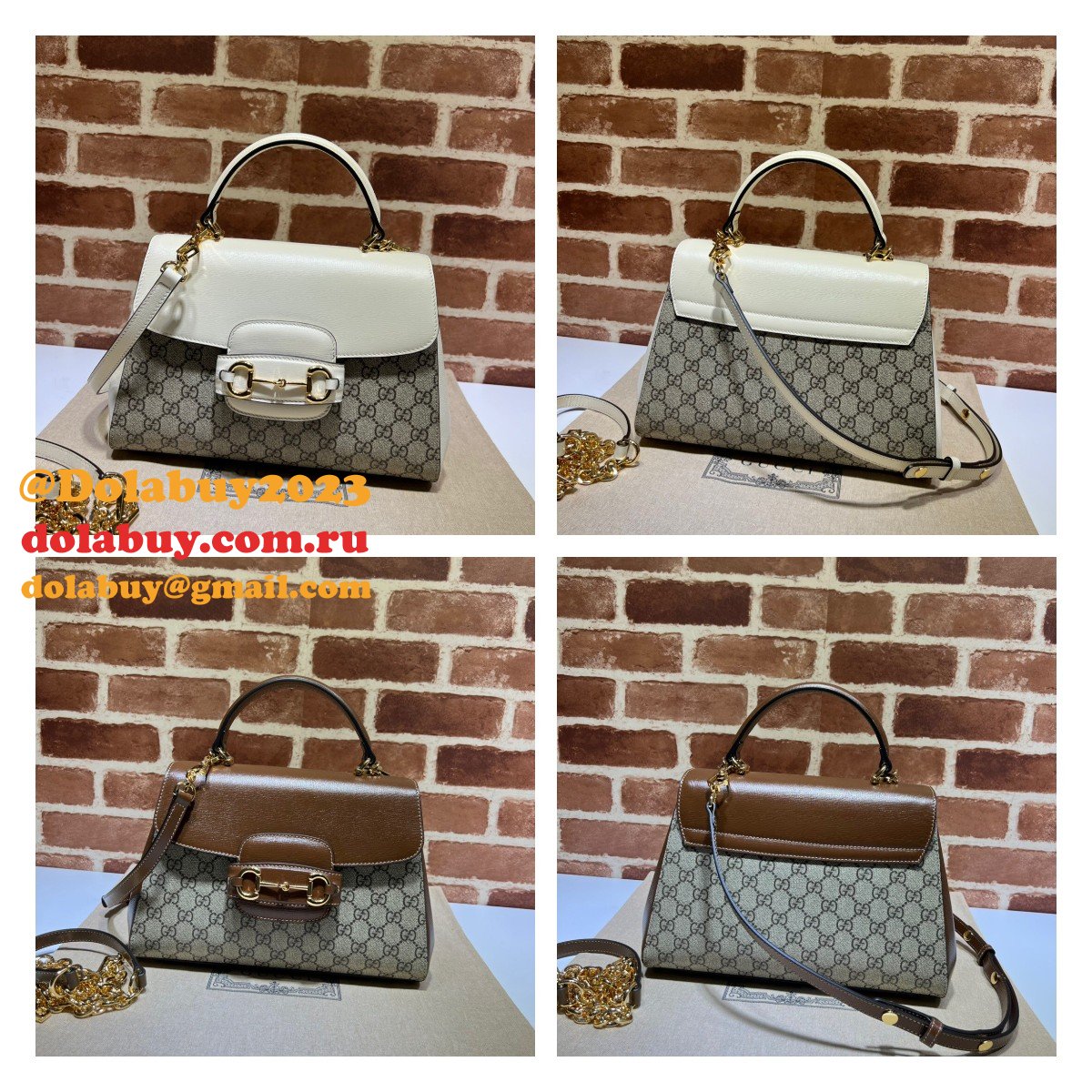 replicas G*u*i high-end horsebit 1955 top handle 702049 bags