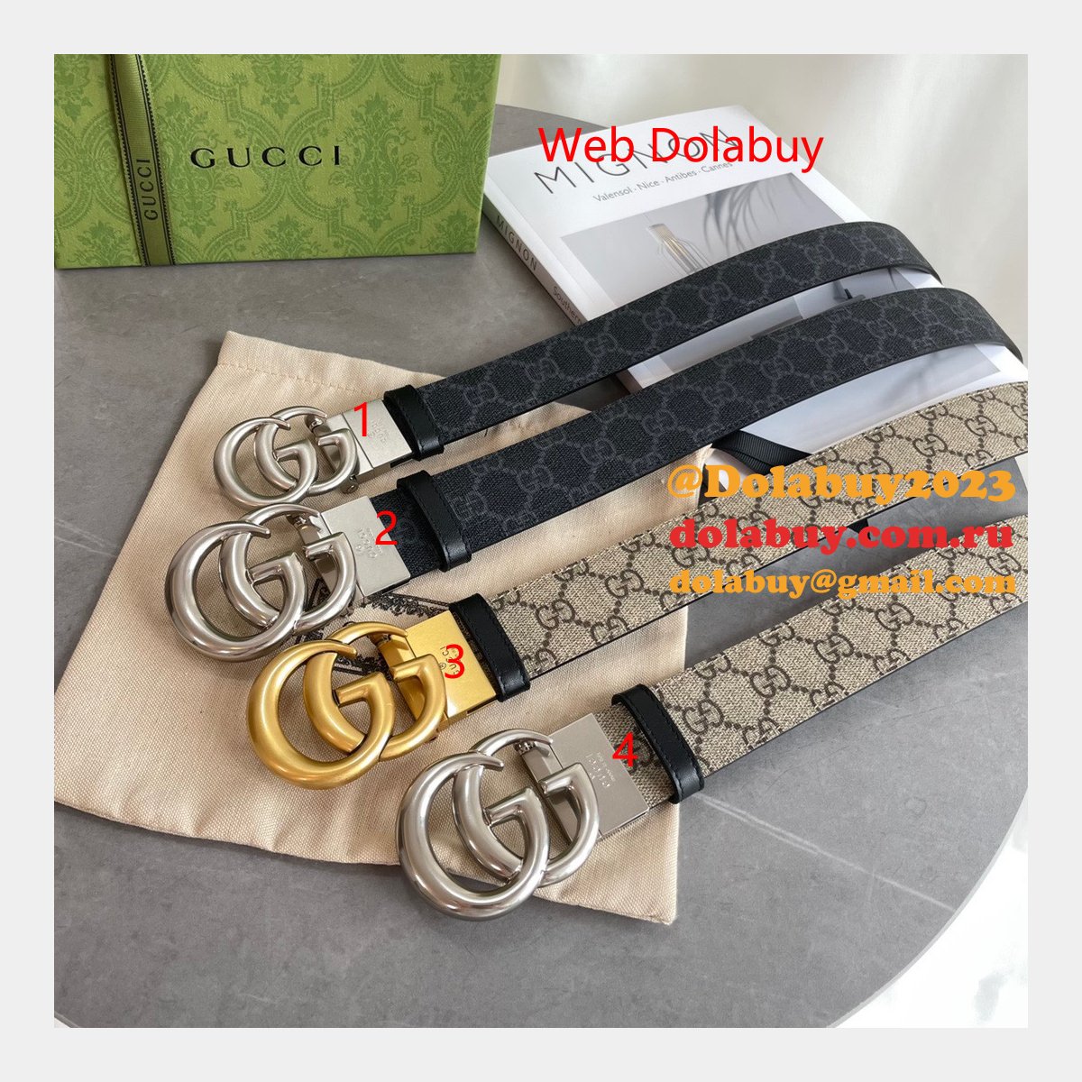 belt G*u*i replica online 3.7cm for luxury sale