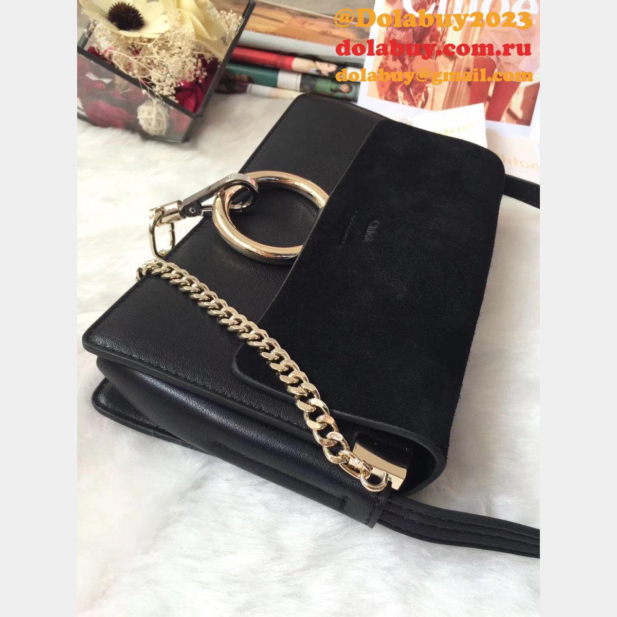 designer 1:1 replica Ch10e faye bag on china sale
