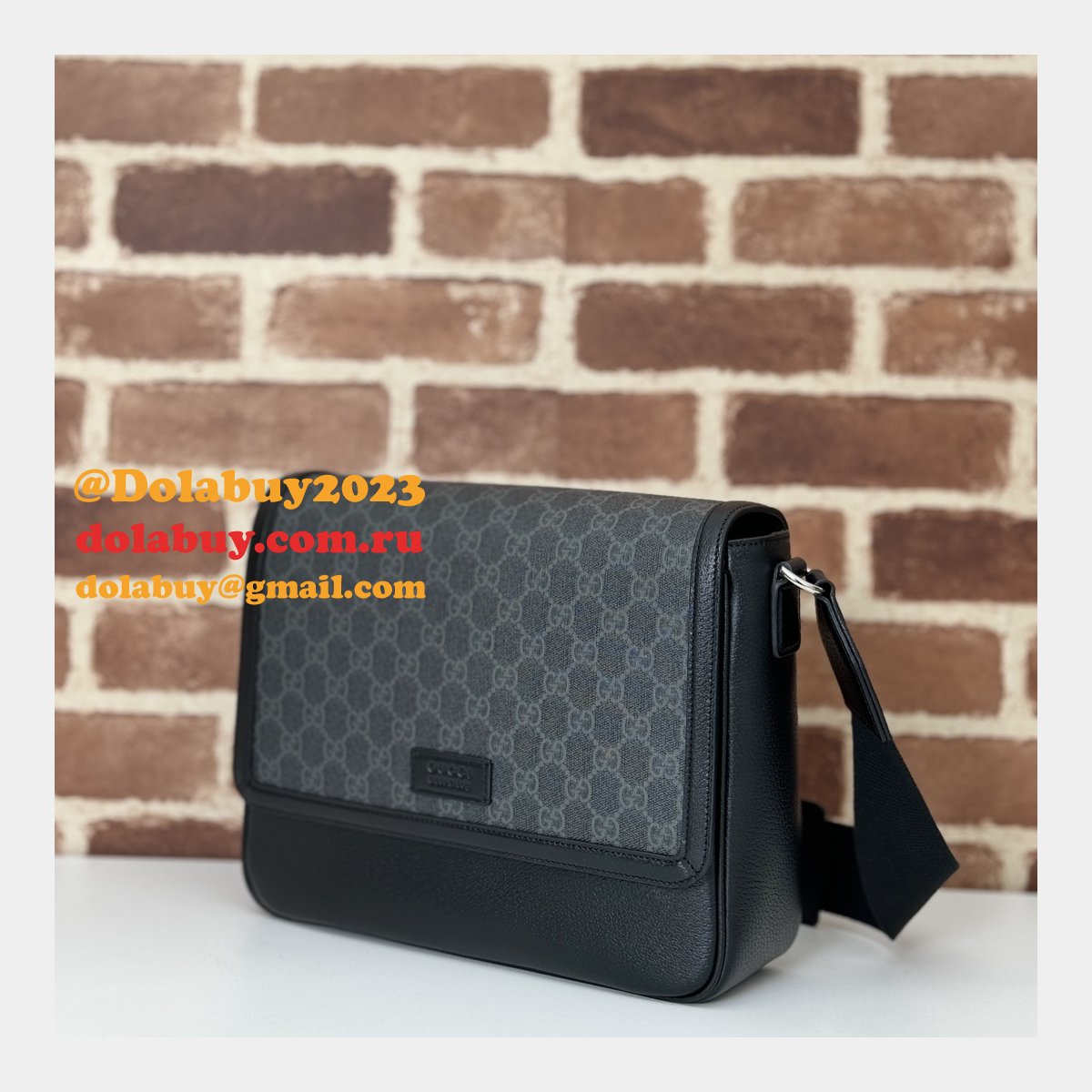 best G*u*i black medium gg crossbody 795459 7 star inspired bag