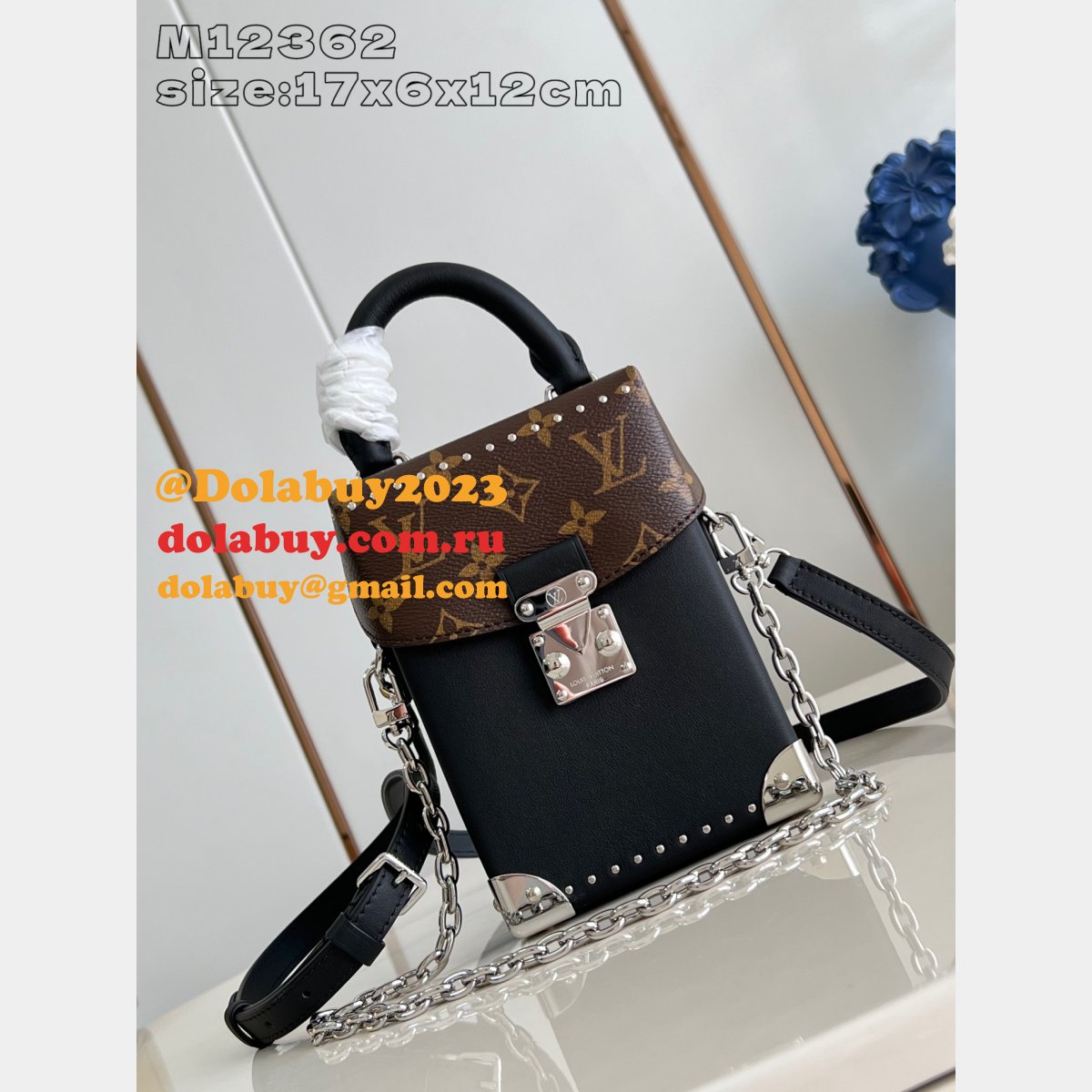 Top Best M12362 Camera Box Vibe LV Duplicate Bag
