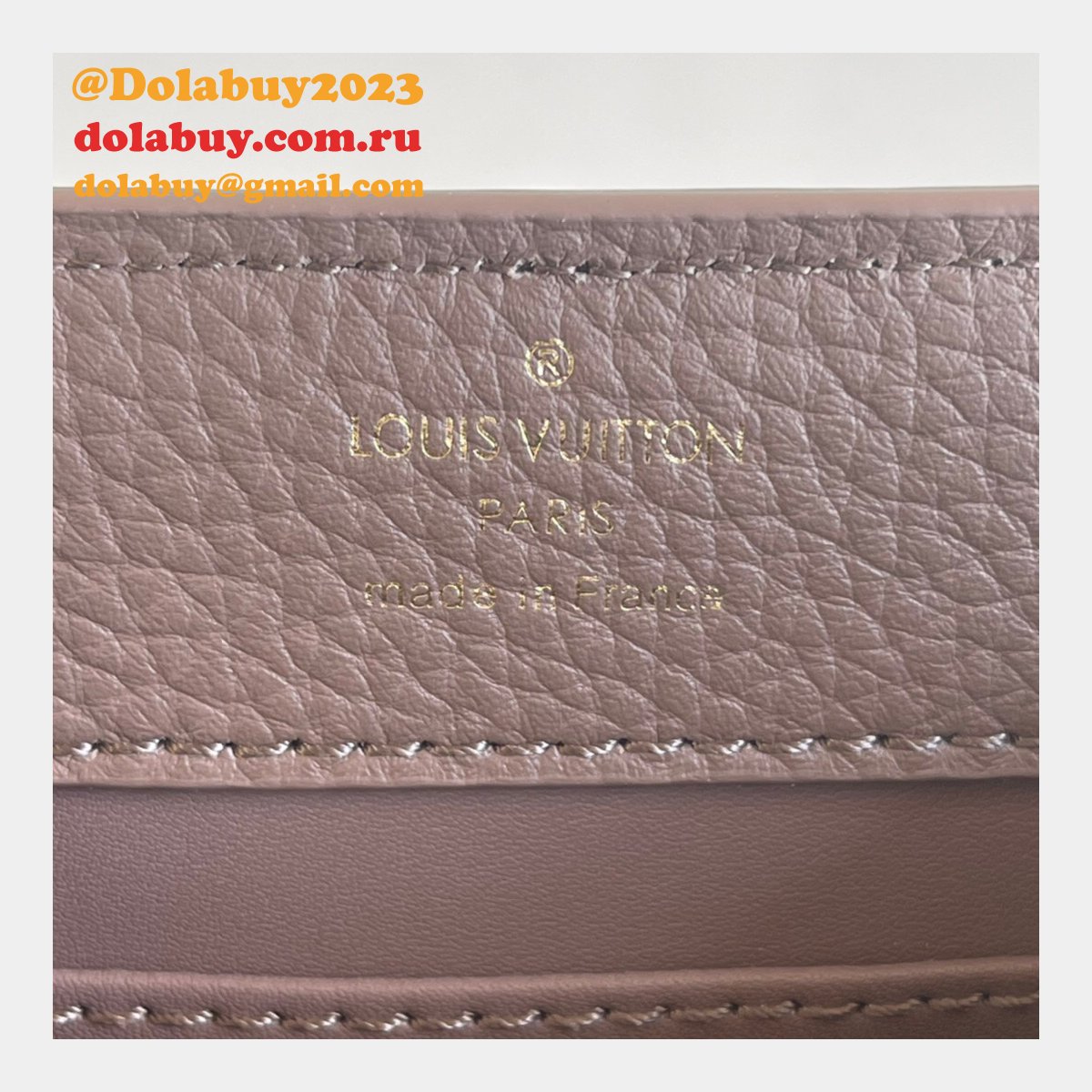 Where To Buy Fake Louis Vuitton Capucines M80007/M80421/M80041 Taurillon Bag